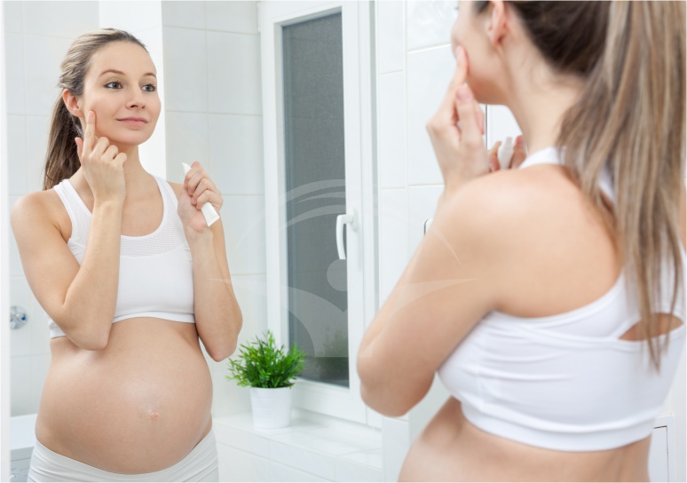 Probleme ale pielii care pot aparea in sarcina