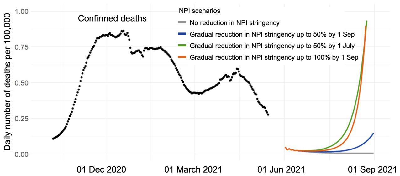 Modificari numar decese