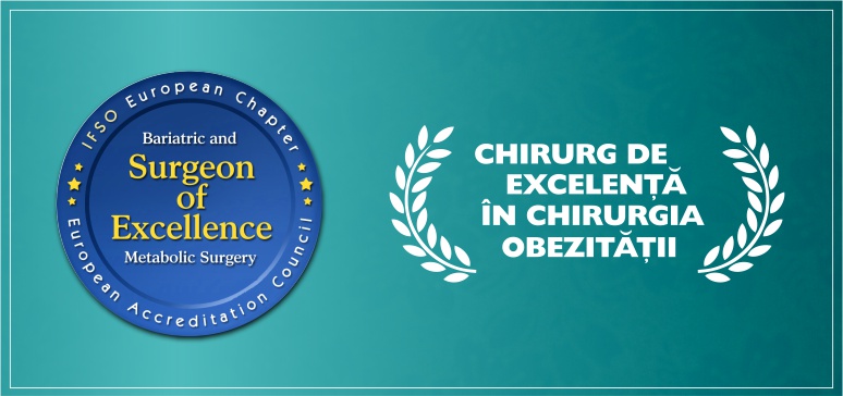 Dr. Mihai Ionescu a primit titlul de Chirurg de Excelenta in chirurgia obezitatii!