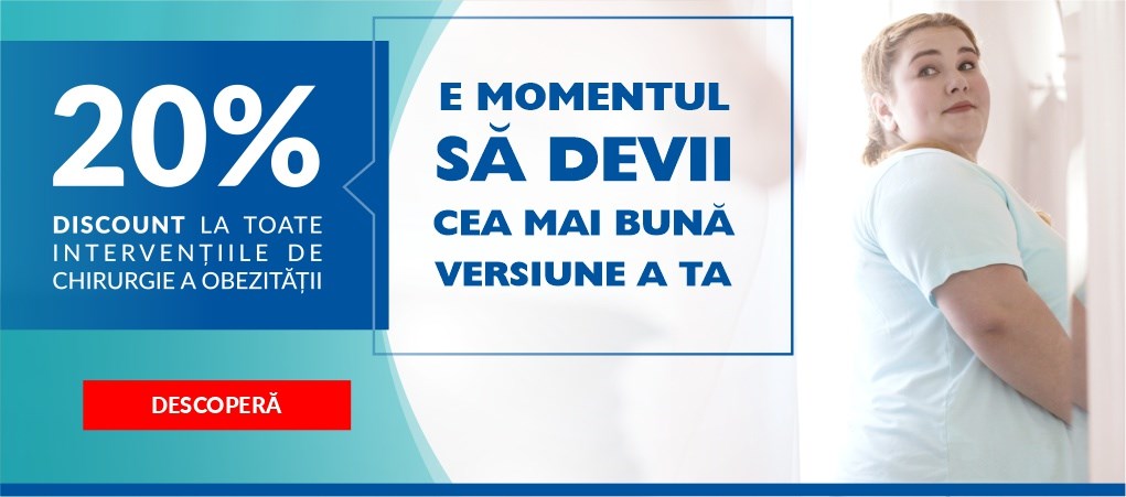 20% discount la interventiile bariatrice in Spitalul Medicover din Bucuresti