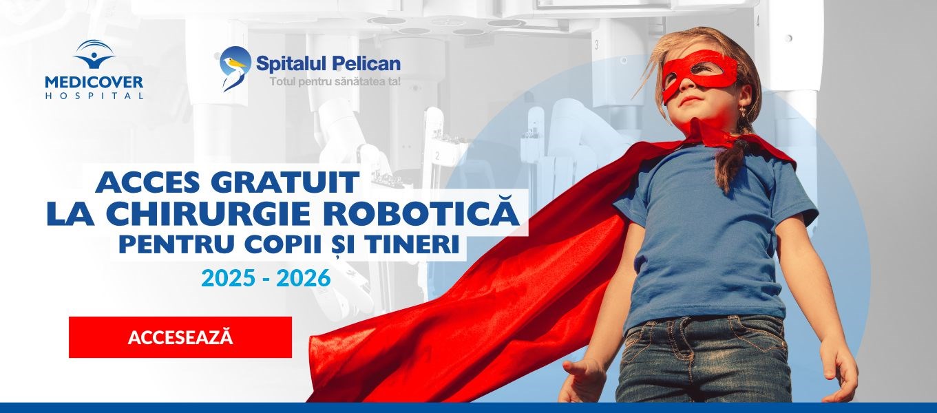 Programul gratuit de chirurgie robotica Medicover pentru copii si tineri
