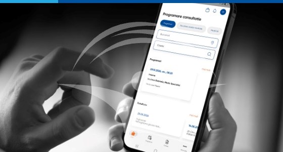Am lansat noua aplicatie Medicover OnLine: functionalitati extinse, mai mult control asupra sanatatii tale