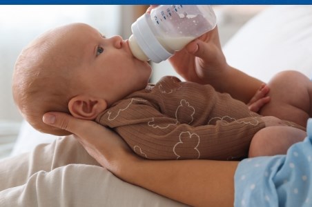 Alimentatia cu lapte praf a bebelusului – alege informat